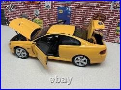 1/18 GMP 2005 GTO 6.0 LItre YELLOW VERY RARE, Used Store Display Bad Box