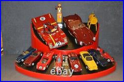 10 Die-Cast Car Ferrari DEALER STORE DISPLAY 1998 Shell Classico Collezione RARE