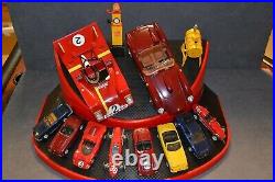 10 Die-Cast Car Ferrari DEALER STORE DISPLAY 1998 Shell Classico Collezione RARE