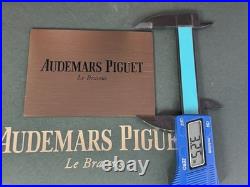 100% OEM AUDEMARS PIGUET Brass Boutique Display Sign 4.5 x 3.5 RARE & NEW