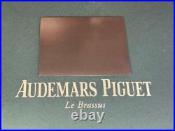 100% OEM AUDEMARS PIGUET Brass Boutique Display Sign 4.5 x 3.5 RARE & NEW