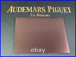 100% OEM AUDEMARS PIGUET Brass Boutique Display Sign 4.5 x 3.5 RARE & NEW