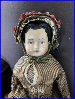 1860's Rare Goodwin Clockwork Walking Doll 1st Place AWARD WINNER 12