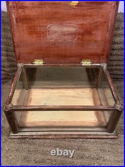 1910s Boston Garter General Store Glass Display Box Super Rare T206
