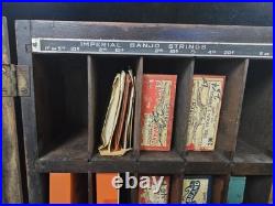 1930s 40s Guitar Store String Display Retro-Cool Vintage Case Candy RARE