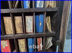 1930s 40s Guitar Store String Display Retro-Cool Vintage Case Candy RARE