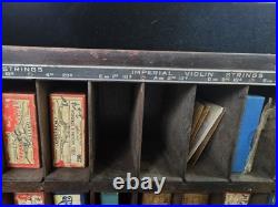 1930s 40s Guitar Store String Display Retro-Cool Vintage Case Candy RARE