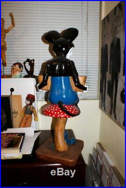 1930s FRENCH MICKEY MOUSE STORE DISPLAY FIGURE SUPER RARE
