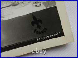 1963 Baccarat Crystal Advertising Photo Mid Century Modern Store Display RARE #2