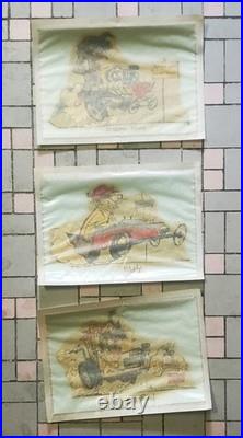 1963 Ultra RARE Weird-Ohs Decals Store Display + Banner & Shipping Box Model Kit