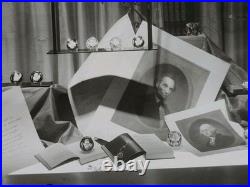 1964 Baccarat Crystal Advertising Photo Mid Century Modern Store Display RARE #6
