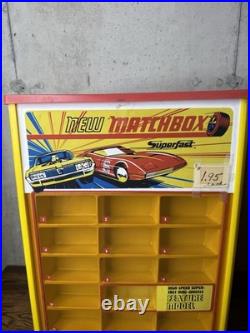 1970 Matchbox Superfast Store Display 84 Slots All Original Rare