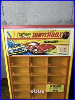 1970 Matchbox Superfast Store Display 84 Slots All Original Rare