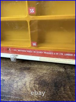 1970 Matchbox Superfast Store Display 84 Slots All Original Rare