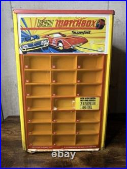 1970 Matchbox Superfast Store Display 84 Slots All Original Rare