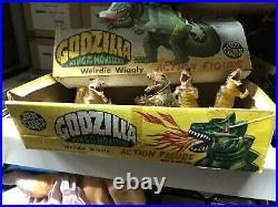 1970s Ben Cooper Godzilla Jiggler Store Display Ultra Rare 6 Godzilla Holy Grail