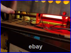 1973 Huge MOTION LIGHT Timex Watch Store Display Case Cabinet Vtg Rare Sign Ad