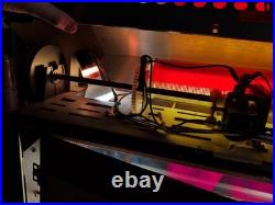 1973 Huge MOTION LIGHT Timex Watch Store Display Case Cabinet Vtg Rare Sign Ad