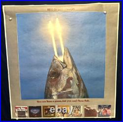1978 Original Rare REO SPEEDWAGON Record Store Display PROMO POSTER 42 x 44 EX+