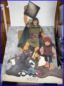 1978 The Lord Of The Rings Soundtrack Advertising Store Display Standee RARE
