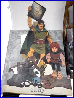 1978 The Lord Of The Rings Soundtrack Advertising Store Display Standee RARE