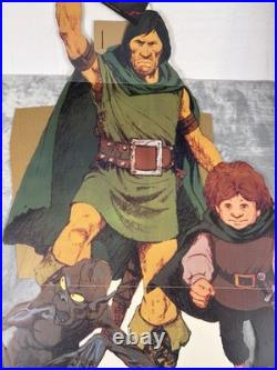 1978 The Lord Of The Rings Soundtrack Advertising Store Display Standee RARE