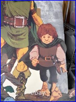 1978 The Lord Of The Rings Soundtrack Advertising Store Display Standee RARE