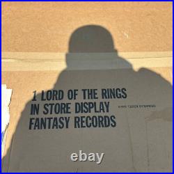 1978 The Lord Of The Rings Soundtrack Advertising Store Display Standee RARE