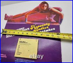 1984 Heavenly Bodies Movie Sweepstakes Store Display (rare Find)