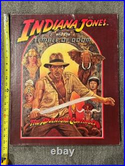 1984 Indiana Jones Temple of Doom Smuckers Advertising Store Display Very RARE