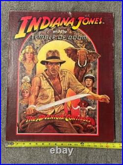 1984 Indiana Jones Temple of Doom Smuckers Advertising Store Display Very RARE