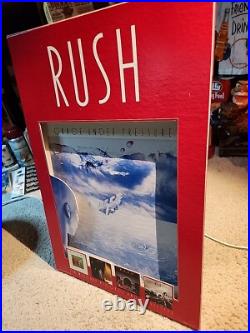 1984 RUSH Grace Under Pressure Promo Mercury Records Store Display RARE