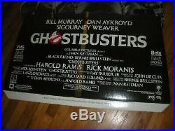 1985 GHOSTBUSTERS Video Store Promo Standee Display. Rare