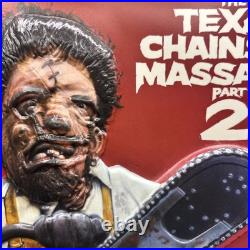 1986 Texas Chainsaw Massacre 2 Leatherface 3D VHS Video Store Promo Display RARE