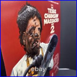 1986 Texas Chainsaw Massacre 2 Leatherface 3D VHS Video Store Promo Display RARE