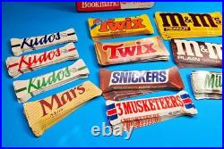 1987 M&M Mars Candy Bar Store Display Bookmark Giveaway Advertising Super Rare