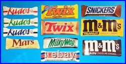 1987 M&M Mars Candy Bar Store Display Bookmark Giveaway Advertising Super Rare