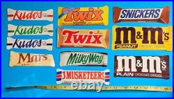 1987 M&M Mars Candy Bar Store Display Bookmark Giveaway Advertising Super Rare