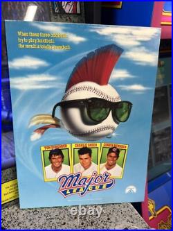 1989 Major League Movie Video Store Countertop Fold-Out Promo RARE VHS Display