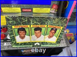 1989 Major League Movie Video Store Countertop Fold-Out Promo RARE VHS Display