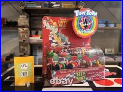 1990 RARE McDONALD'S HAPPY MEAL TINY TOON ADVENTURES FLIP CARS STORE DISPLAY