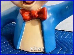 1990s Warner Brothers Store Display Porky Pig Bust Lifesize Statue 14 Rare