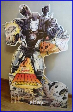 1994 Marvel War Machine Iron Man promo comic store display standee rare 5