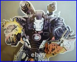 1994 Marvel War Machine Iron Man promo comic store display standee rare 5
