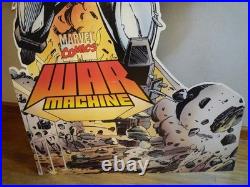 1994 Marvel War Machine Iron Man promo comic store display standee rare 5