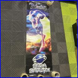 1996 Rare Original Sega Saturn Nights Into Dreams Sonic Poster Store Display