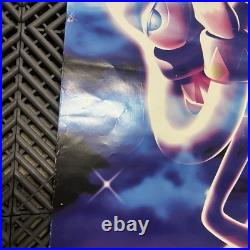 1996 Rare Original Sega Saturn Nights Into Dreams Sonic Poster Store Display