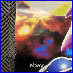 1996 Rare Original Sega Saturn Nights Into Dreams Sonic Poster Store Display
