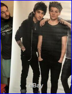 1D Rare One Direction Lifesize Promotional Display Collectible Vinyl Poster Roll