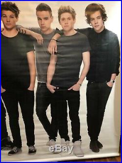 1D Rare One Direction Lifesize Promotional Display Collectible Vinyl Poster Roll